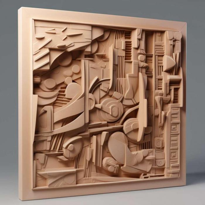 نموذج ثلاثي الأبعاد لآلة CNC 3D Art 